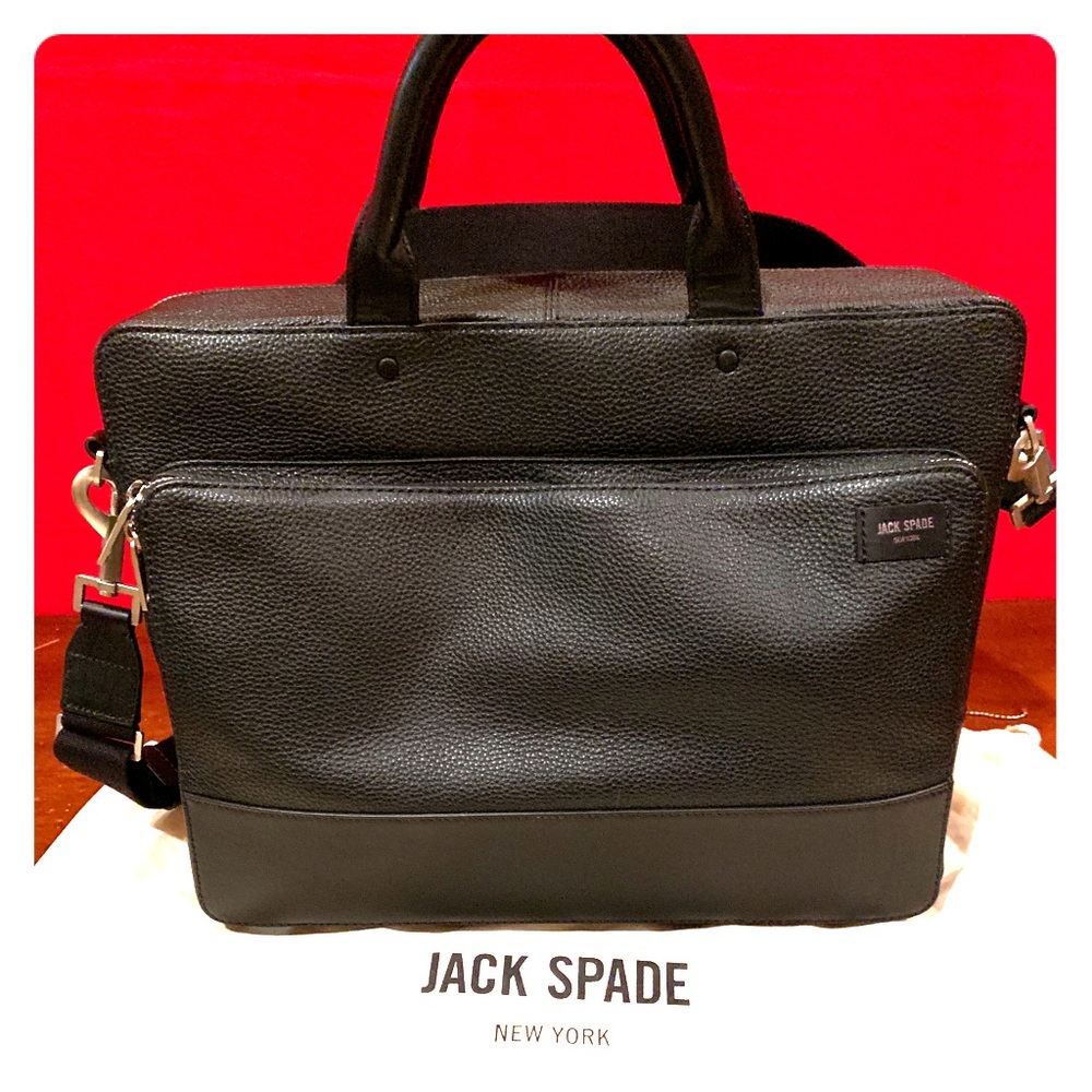 Jack Spade New Leather Briefcase